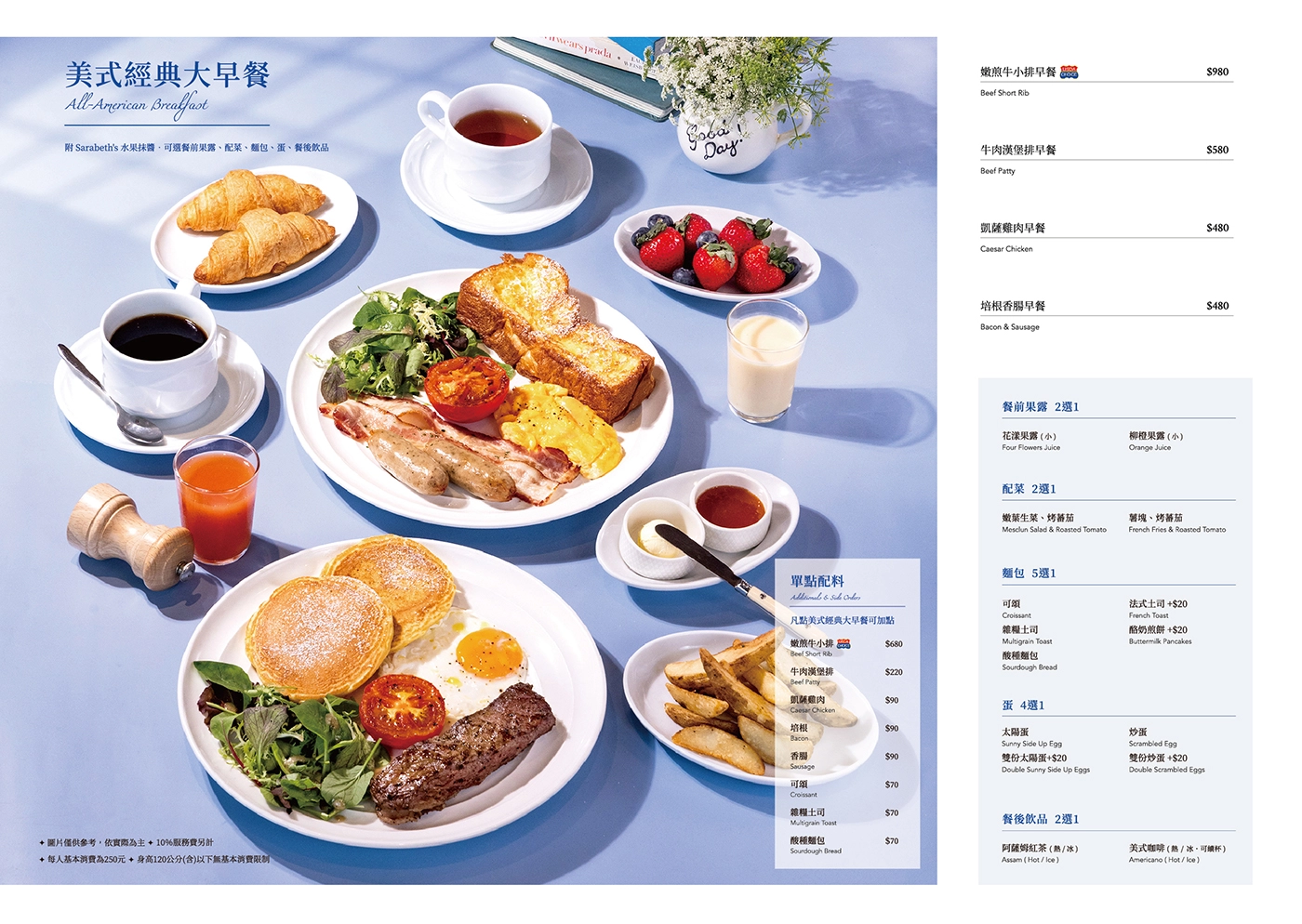 美式經典大早餐